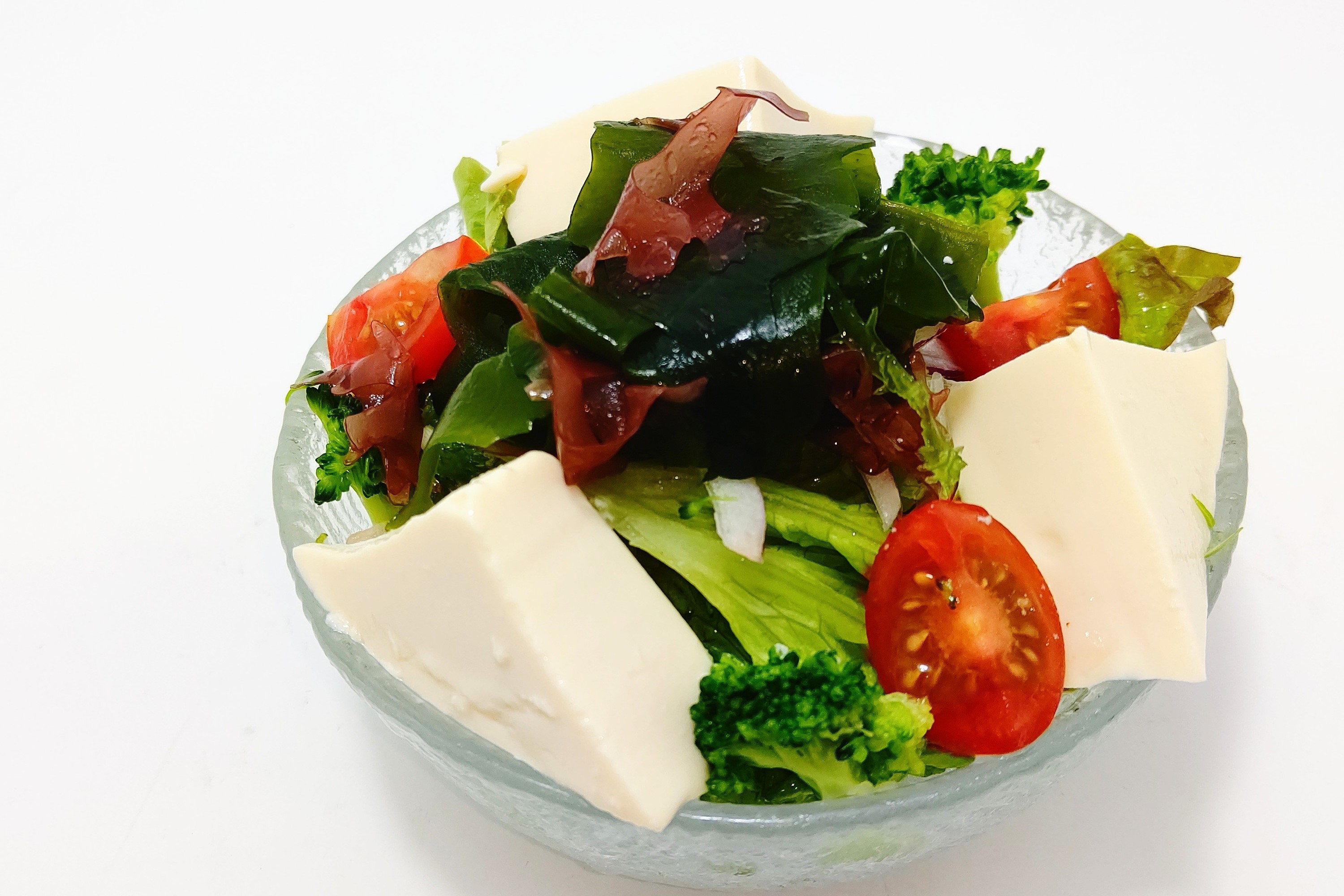 ミニ豆腐海藻サラダ